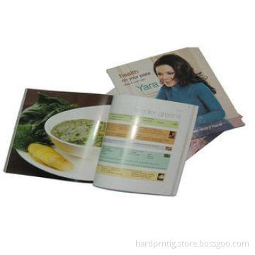 Saddle Stitch Offset Food menu Cook Photo Book Printing Ser